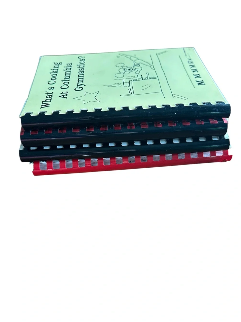 Spiral Bound Community Church School Cookbooks Lot of 4 1990s Eastern Shore MD